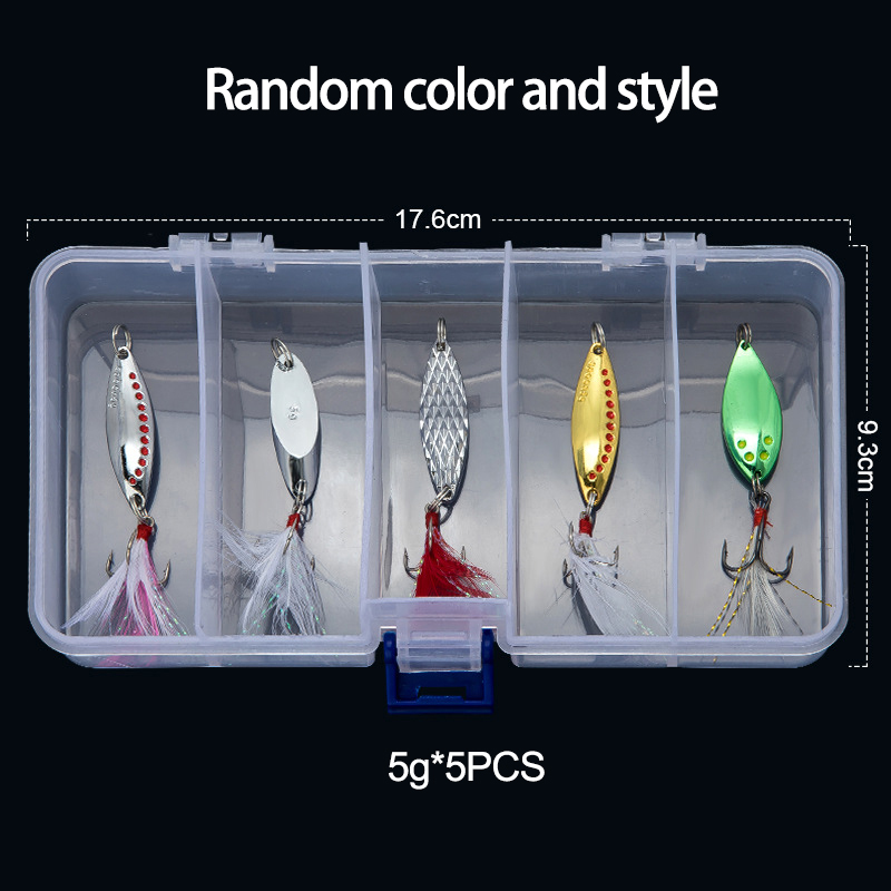 Fishing Lure Spoon - ملعقة معدنية سبينر الصيد إغراء 5