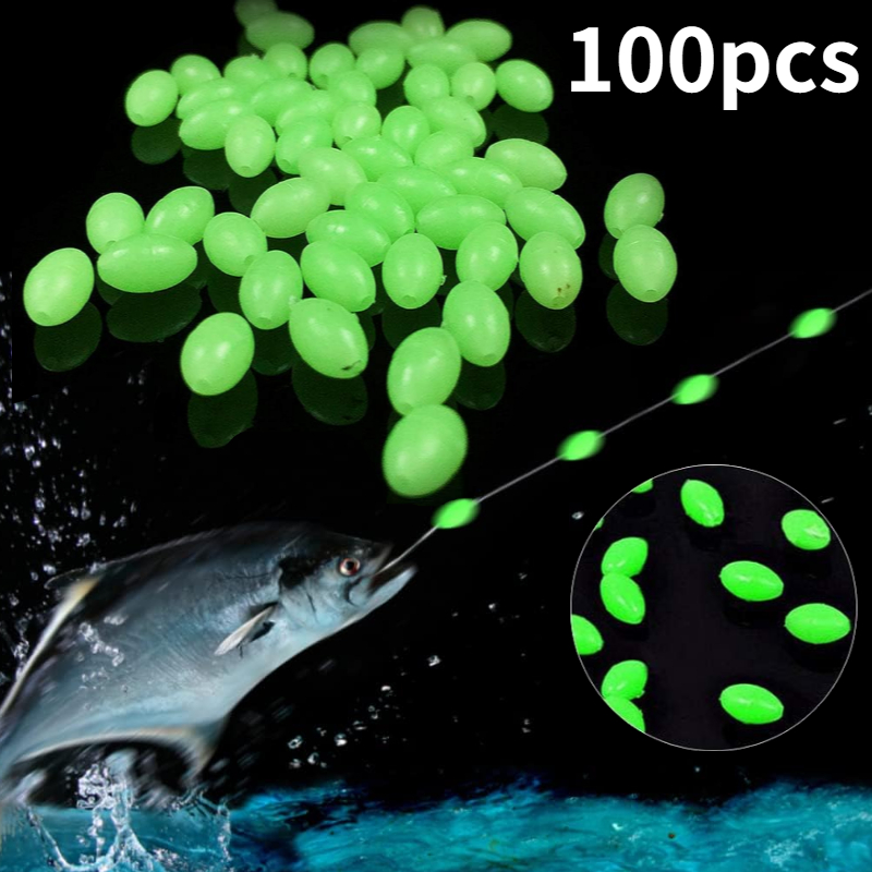 100 قطعة/الوحدة البيضاوي ليلة  - مراجعة Fishing Lure Making Kit وسعره