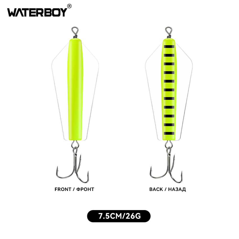 WATERBOY الشيطان الطعم المياه  - مراجعة Fishing Lure Spoon وسعره