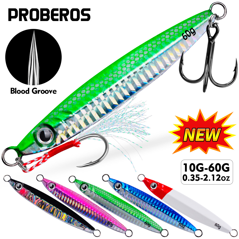 بروبيروس 1 قطعة طعم صيد صناعي  - مراجعة Fishing Lure Spoon وسعره