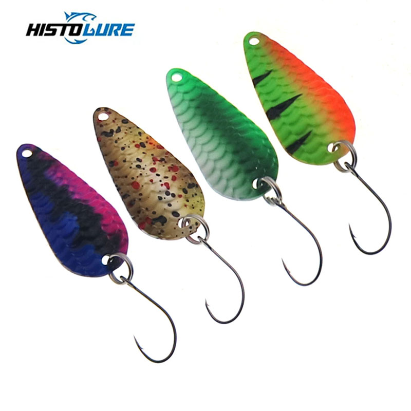 صيد سمك السلمون المرقط ملعقة و - مراجعة Fishing Lure Spoon وسعره