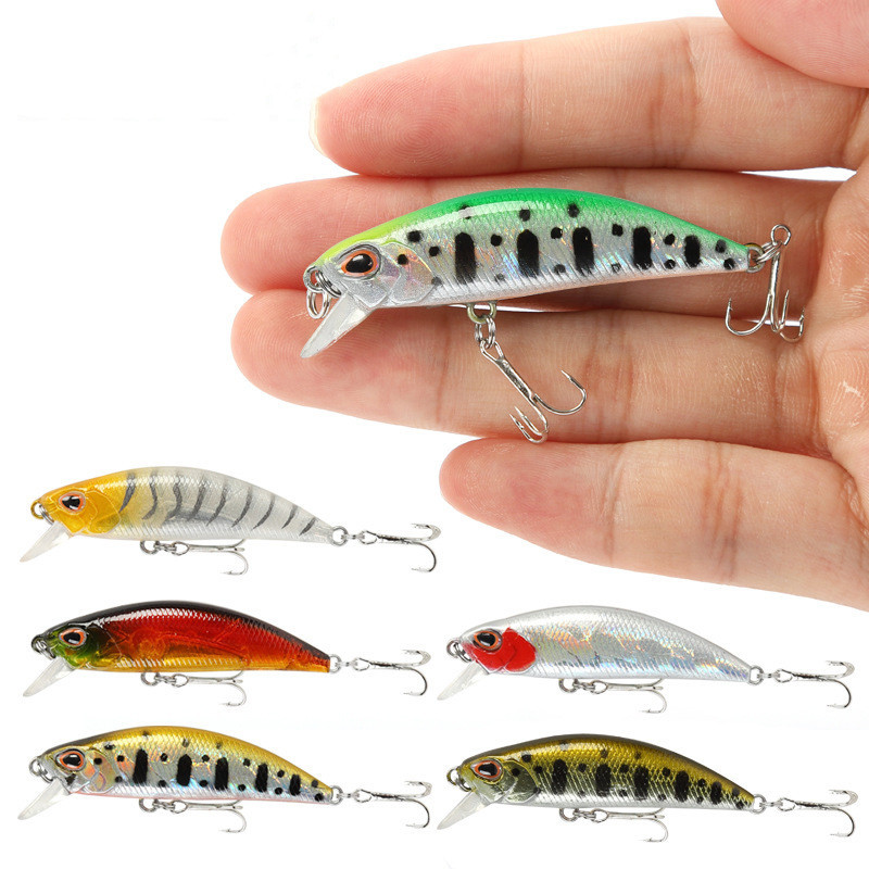 صغيرة غرق أسماك Wobblers الصيد - مراجعة Fishing Lure Jerkbait وسعره