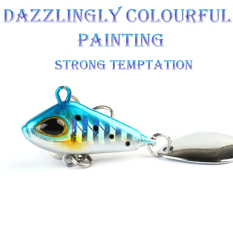 1 قطعة 6/11/18/22 جرام VIB كرا - مراجعة Fishing Lure Spoon وسعره