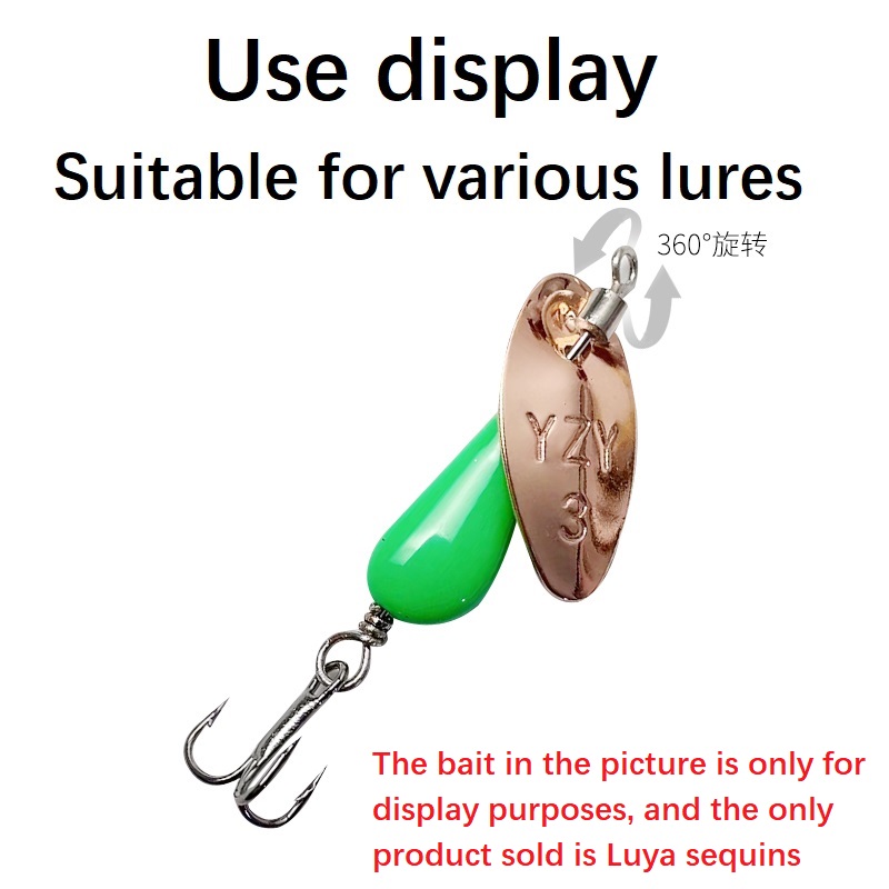 10-20 قطعة/الوحدة الصيد ملعقة  - مراجعة Fishing Lure Spoon وسعره