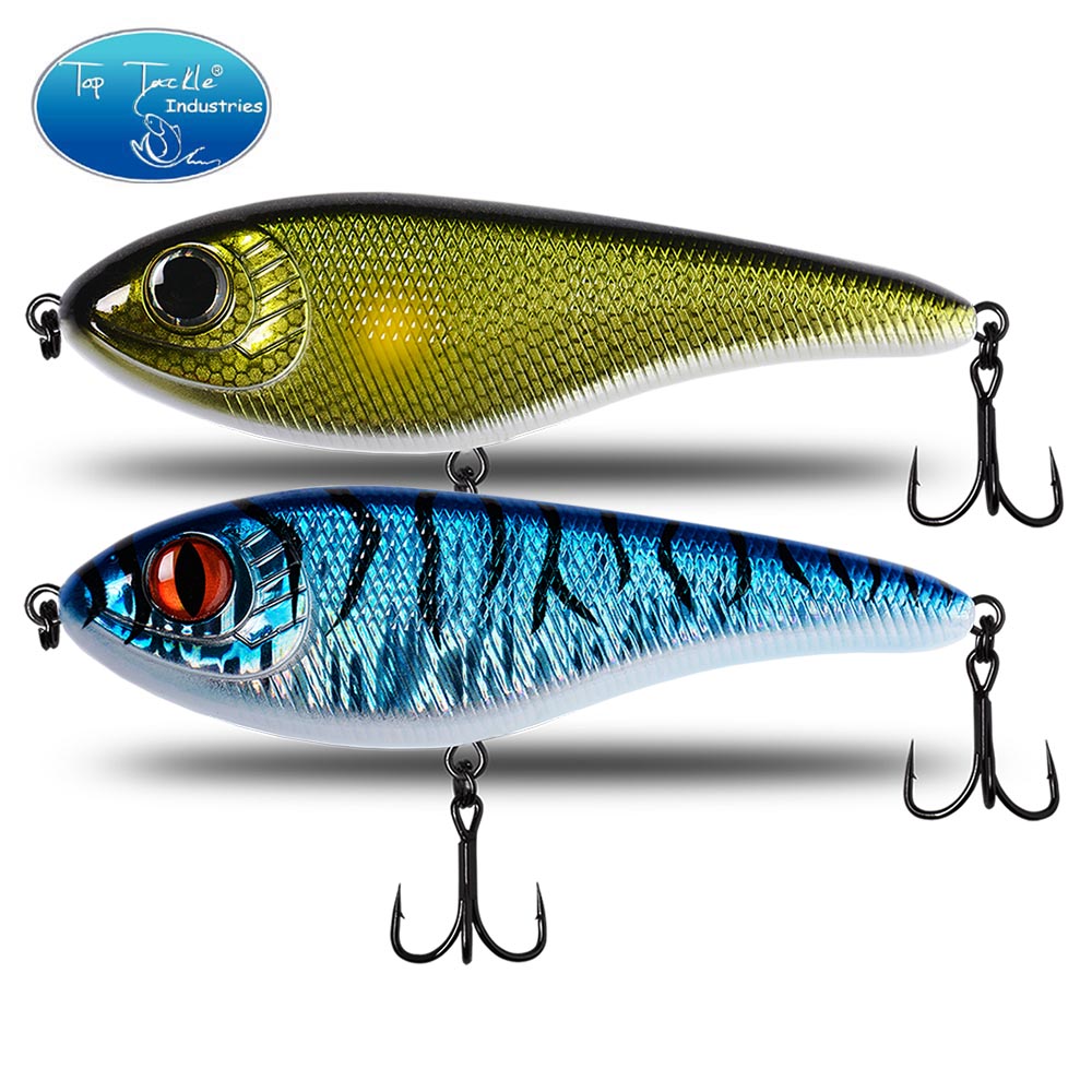 طعوم رعشة CF LUER بطيئة الغرق  - مراجعة Fishing Lure Jerkbait وسعره