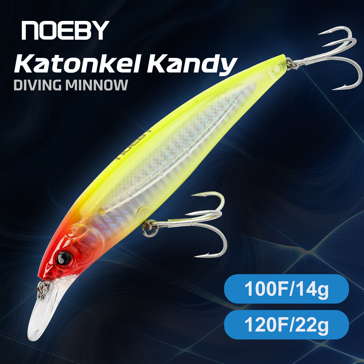 طعم صيد السمك NOEBY Minnow بطو - مراجعة Fishing Lure Jerkbait وسعره