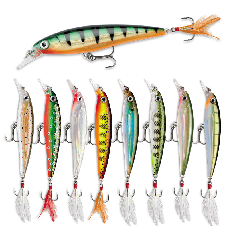 طعوم صيد أسماك السمينة العائمة - مراجعة Fishing Lure Jerkbait وسعره