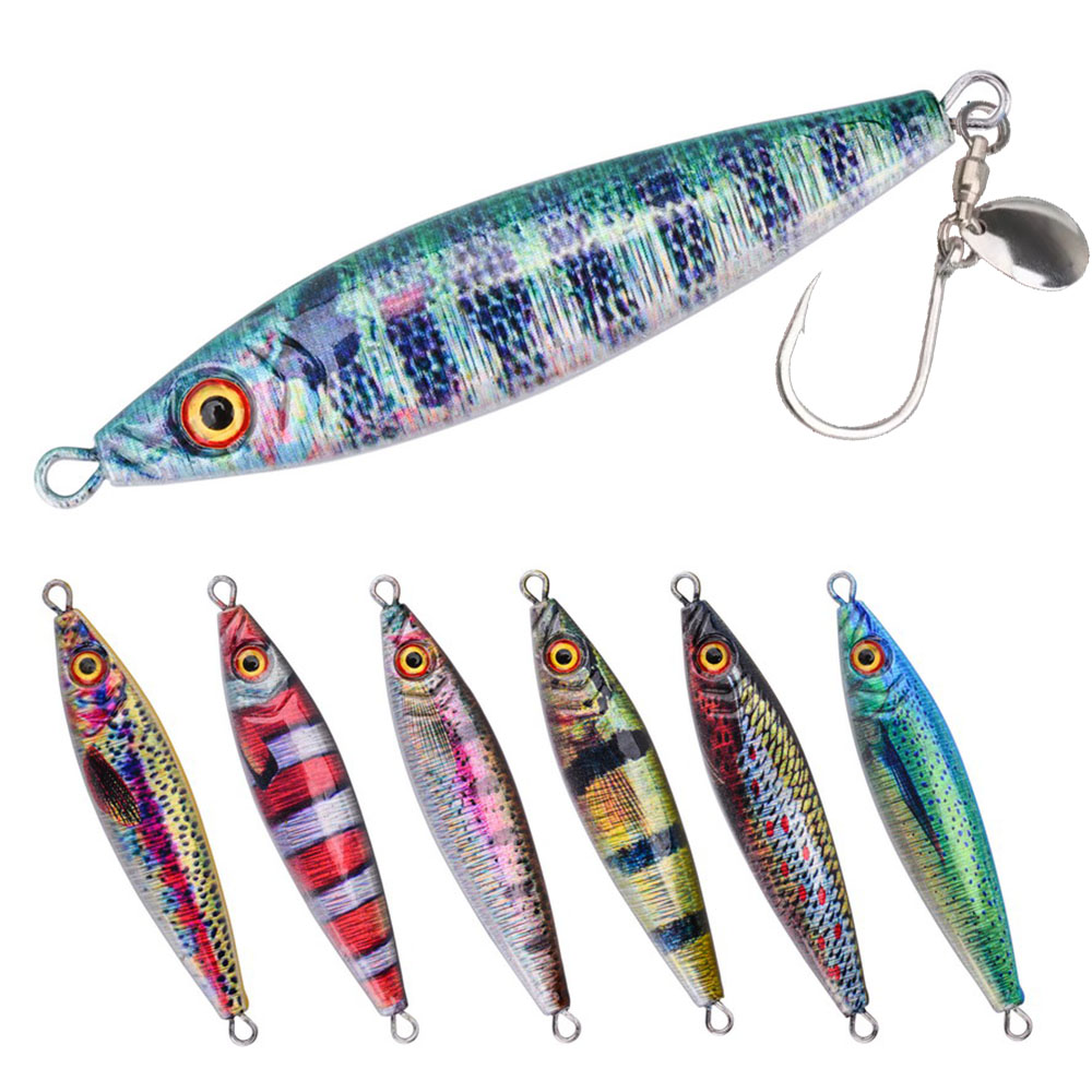 طعم صيد معدني (جيغ) مع شفرة دو - مراجعة Fishing Lure Blade Bait وسعره